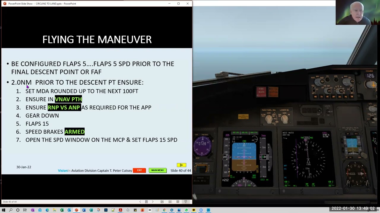 CIRCLING TO LAND part 1