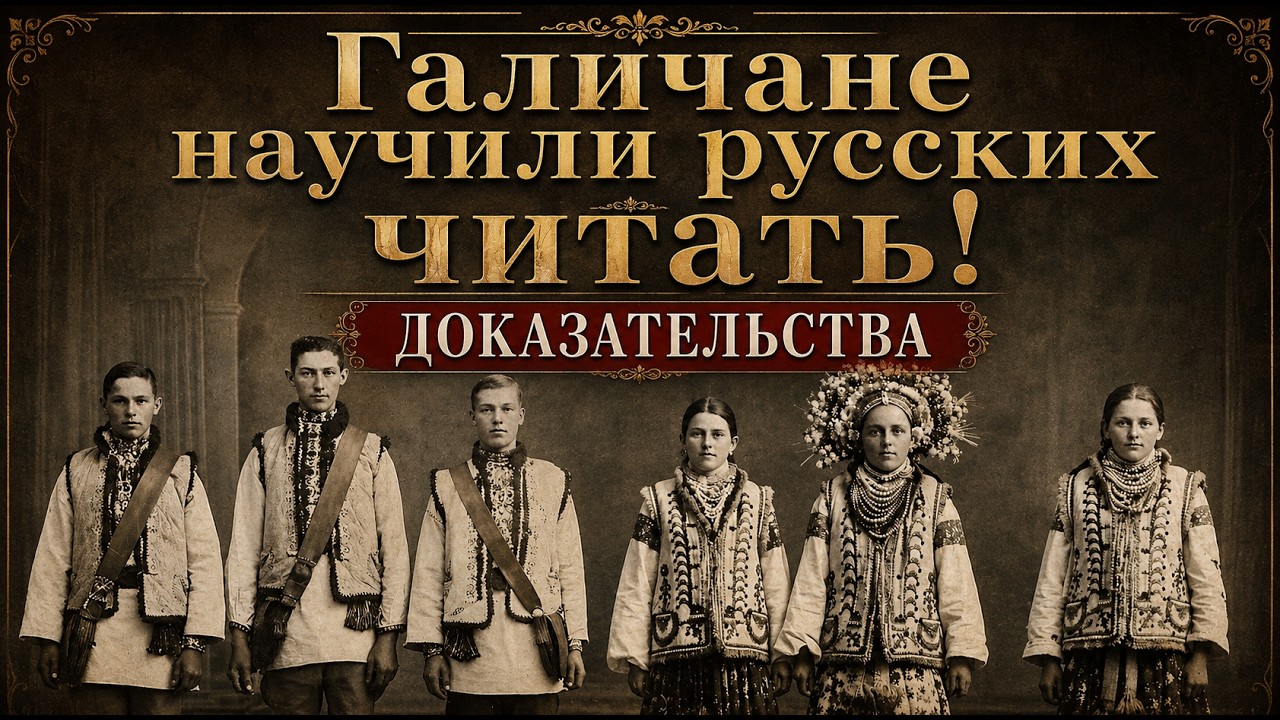 Галичане научили русских читать! ВСЕ ДОКАЗАТЕЛЬСТВА. Лекция историка Александра Палия