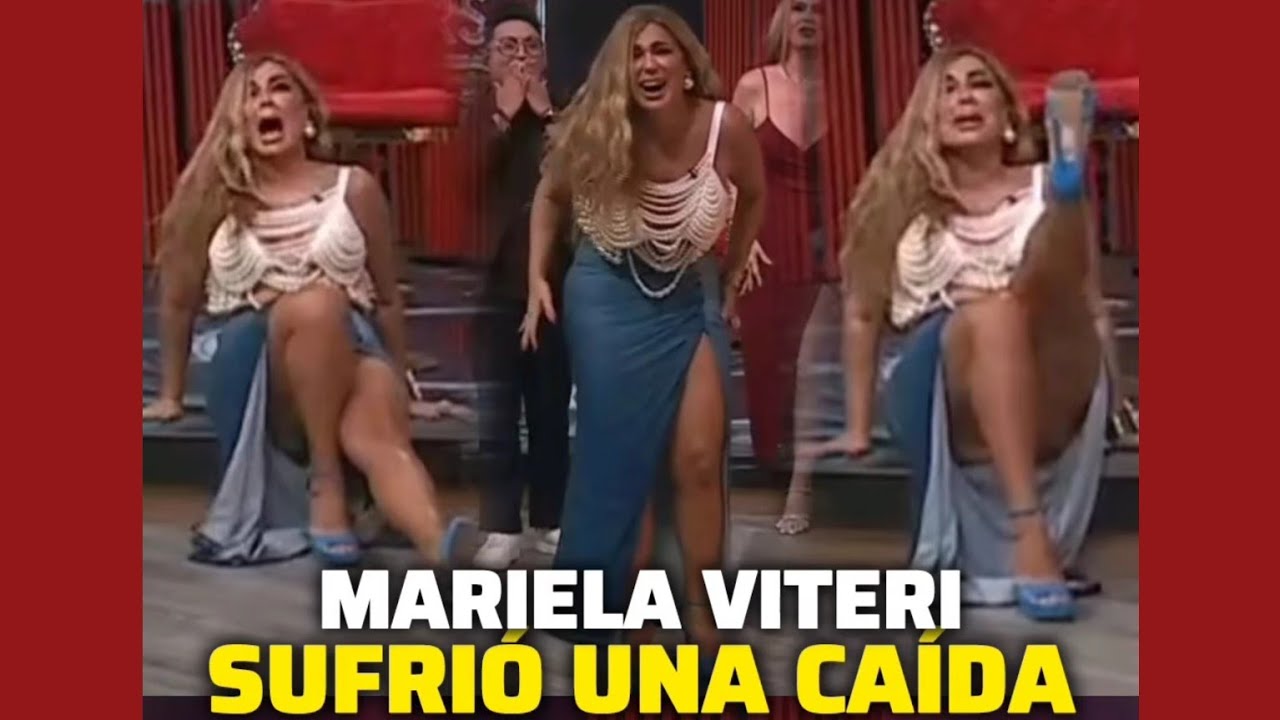 CAIDA MARIELA VITERI EN LOS HACKERS DE FARANDULA