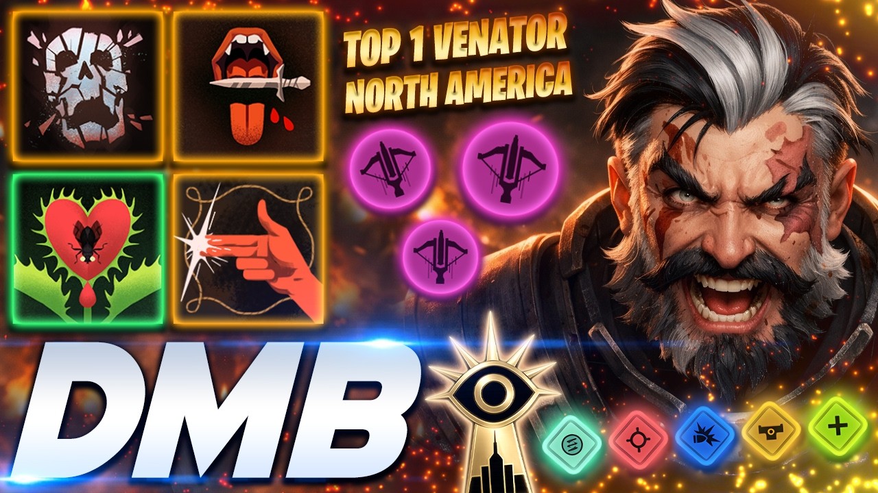 DMB TOP 1 Venator of NORTH AMERICA - Deadlock Pro Gameplay & Guides [Watch & Learn]