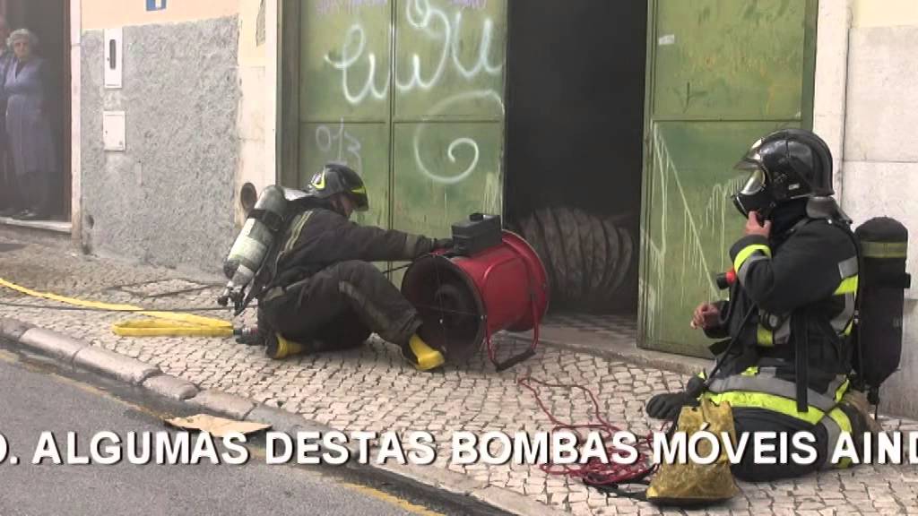 SIMULACRO DE INCÊNDIO - BOMBEIROS SAPADORES DE SETÚBAL