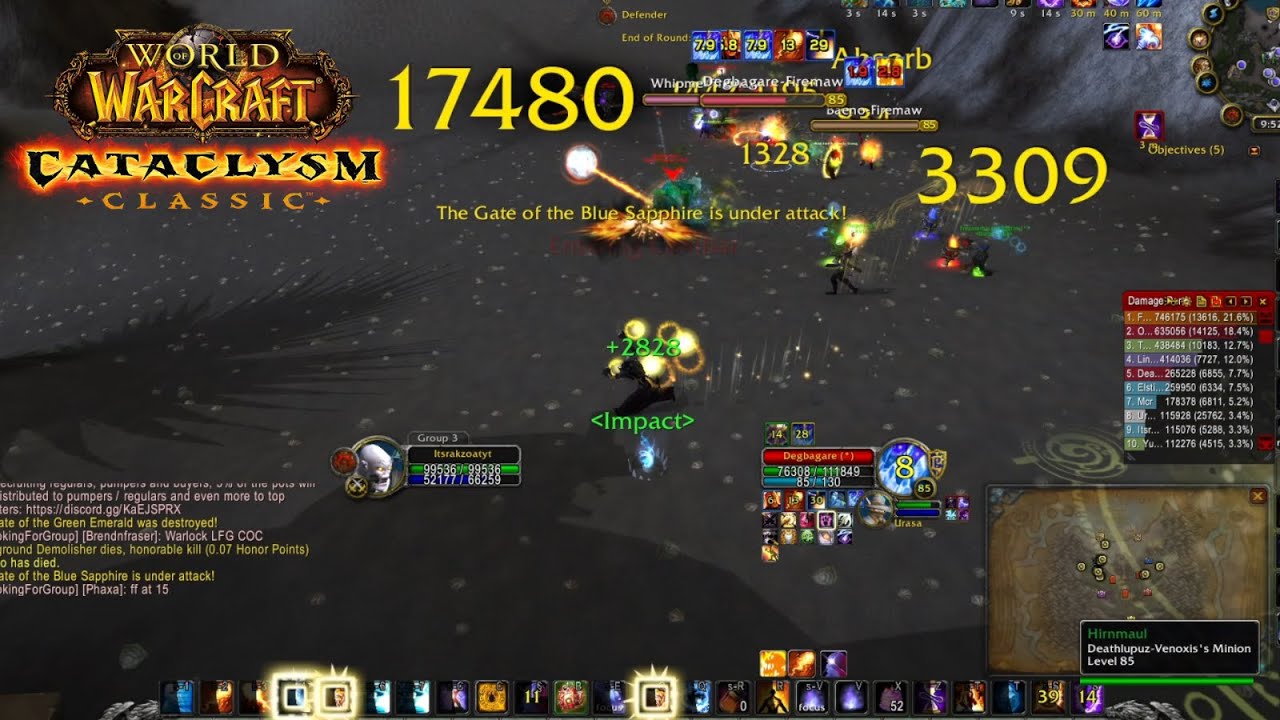 Fun BG Fire Mage Cata Classic Solo PvP - Rakzo