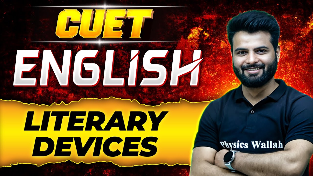 CUET 2024 English: Literary Devices | CUET English Complete Revision 2024 | CUET Preparation