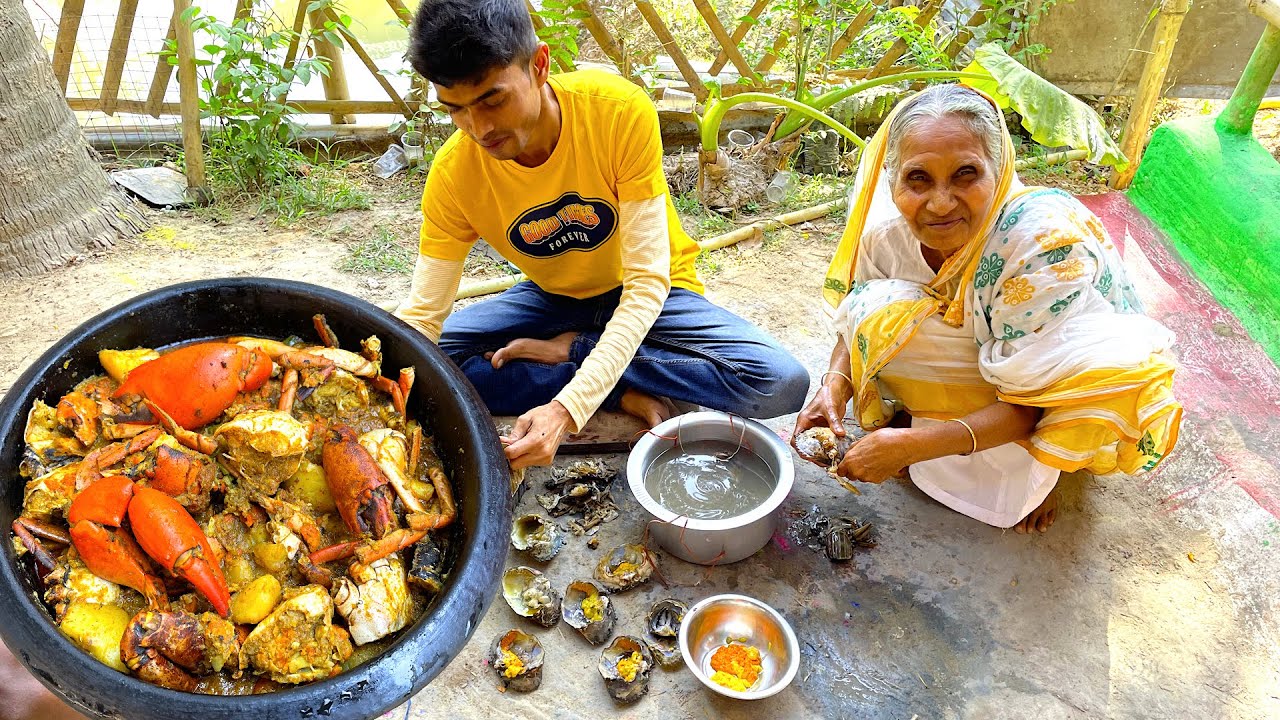 সুন্দরবনের সবথেকে সেরা ঘিলু ভর্তি কাঁকড়ার রেসিপি | Most expensive sundarban river crab cooking