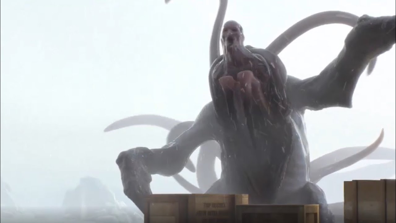 Guillermo del Toro & ILM VFX test for the yet unmade Lovecraft's AT THE MOUNTAINS OF MADNESS