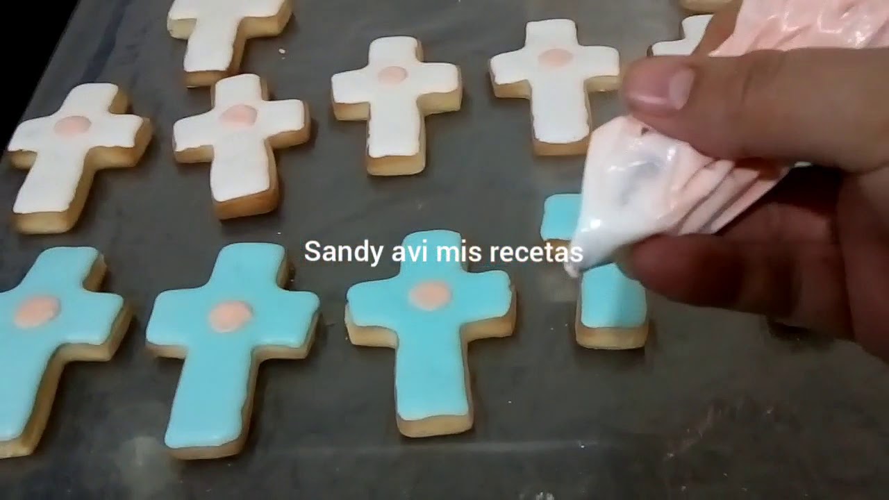 Decoro galletas para bautizo 😉