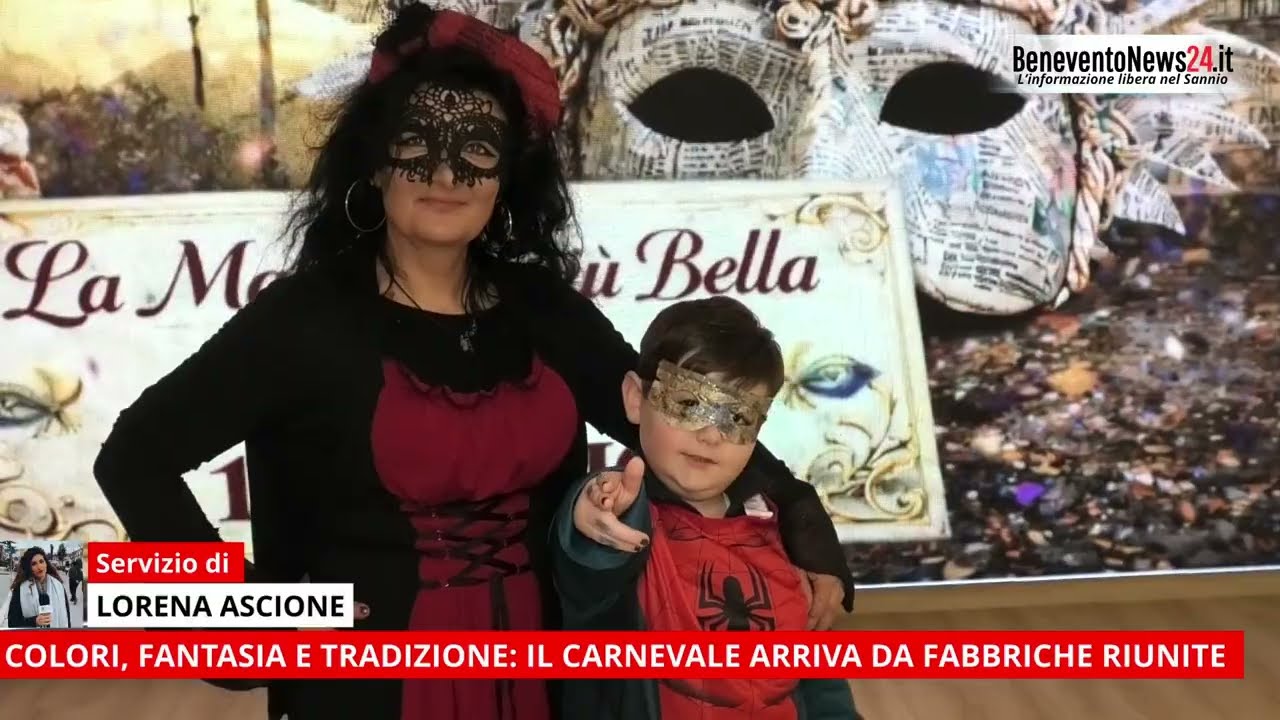 COLORI, FANTASIA E TRADIZIONE: IL CARNEVALE ARRIVA DA FABBRICHE RIUNITE