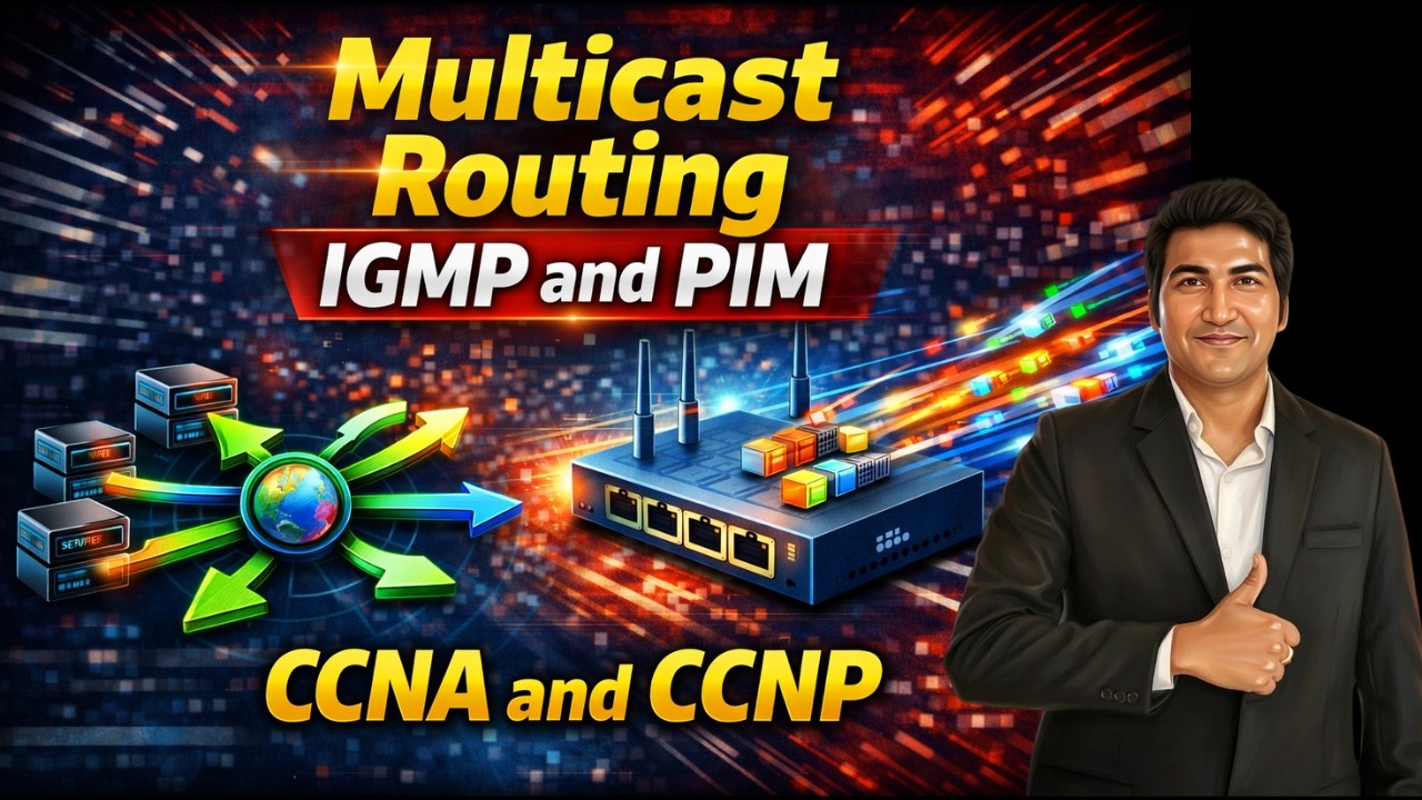 Multicasting Routing | CCNA and CCNP Combo Live Training at PM Networking