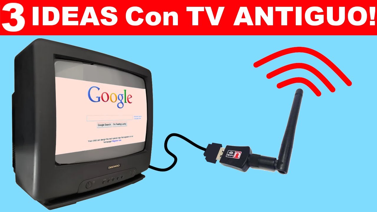 Mira todo lo que puedes hacer con Cualquier TV ANTIGUO!
