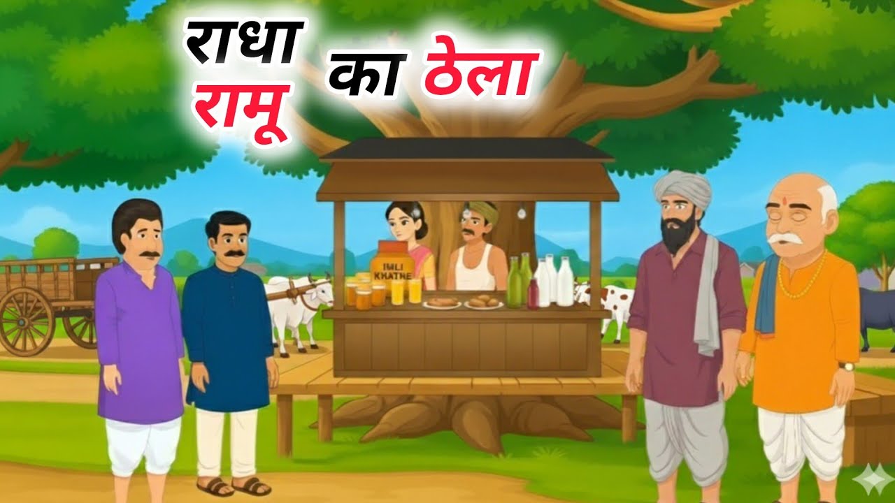 ठेले वाले । moral stories in hindi। story in hindi। hindi story। story video 