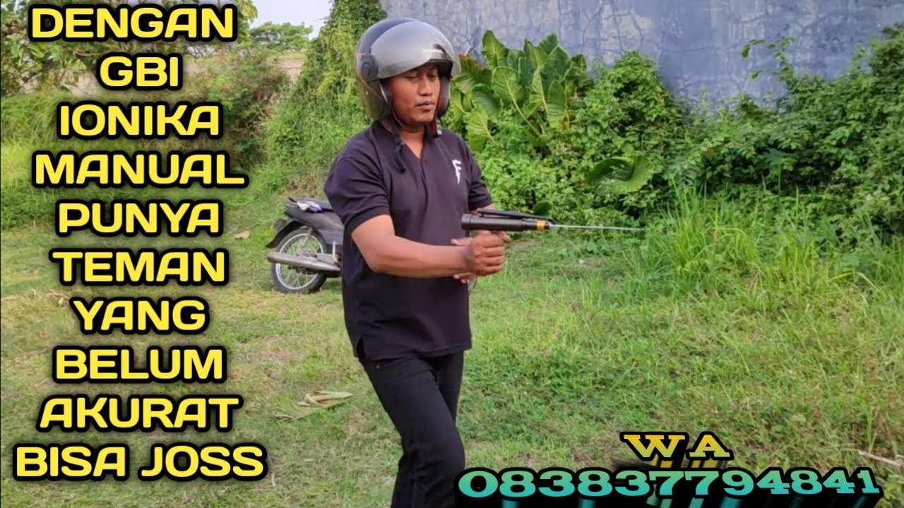Uji tes ionika manual seorang teman yang masih allmetal dengan GBI gold