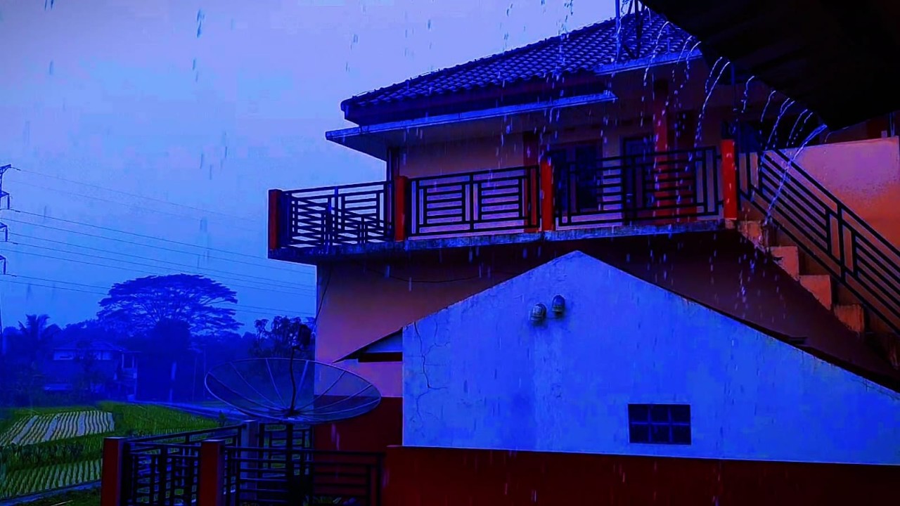 RAIN ON ROOF 🌧️ Deep Sleep ASMR Rain Sounds for Total Relaxation & Stress Relief