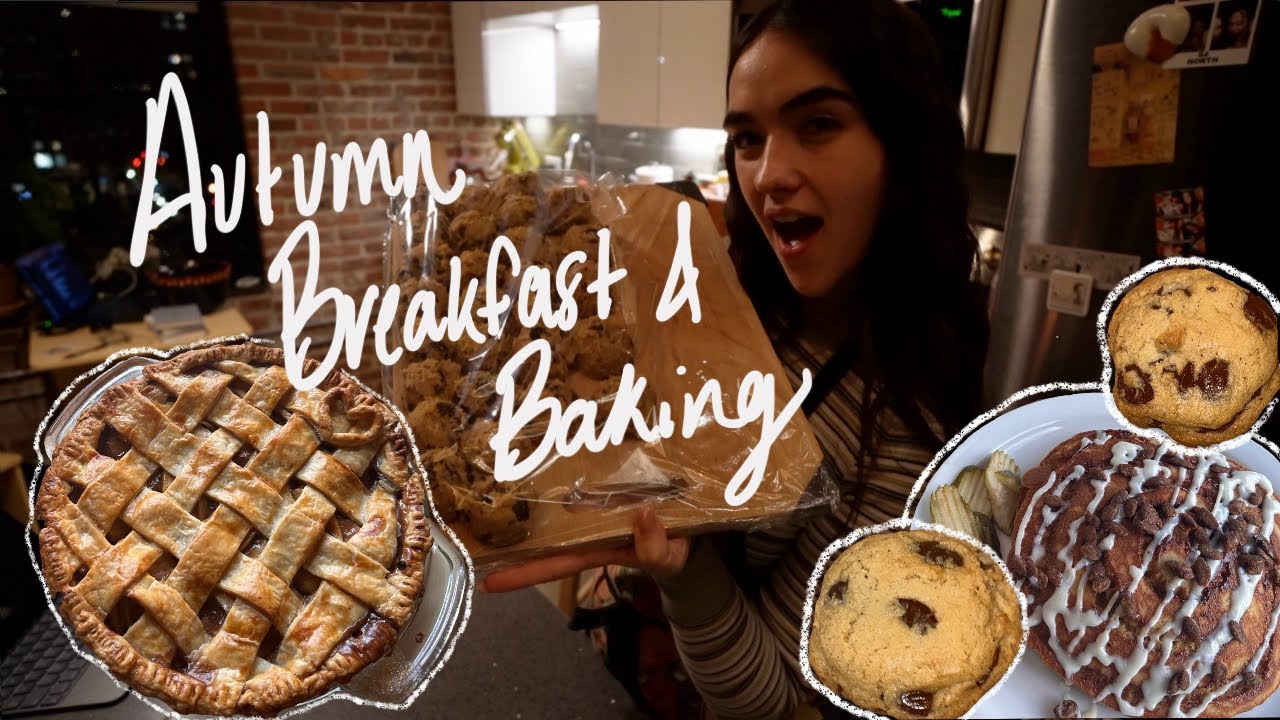 Fall breakfast and baking🍁