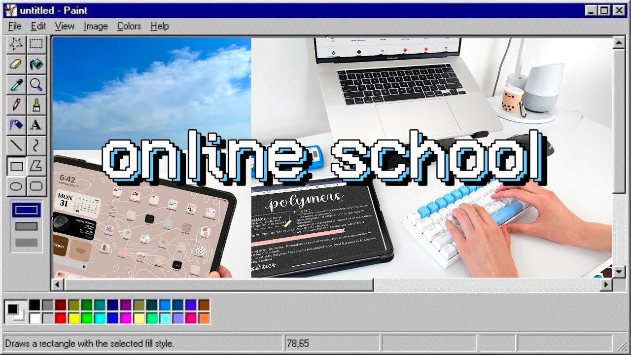 study vlog ✰ exam routine & online school!