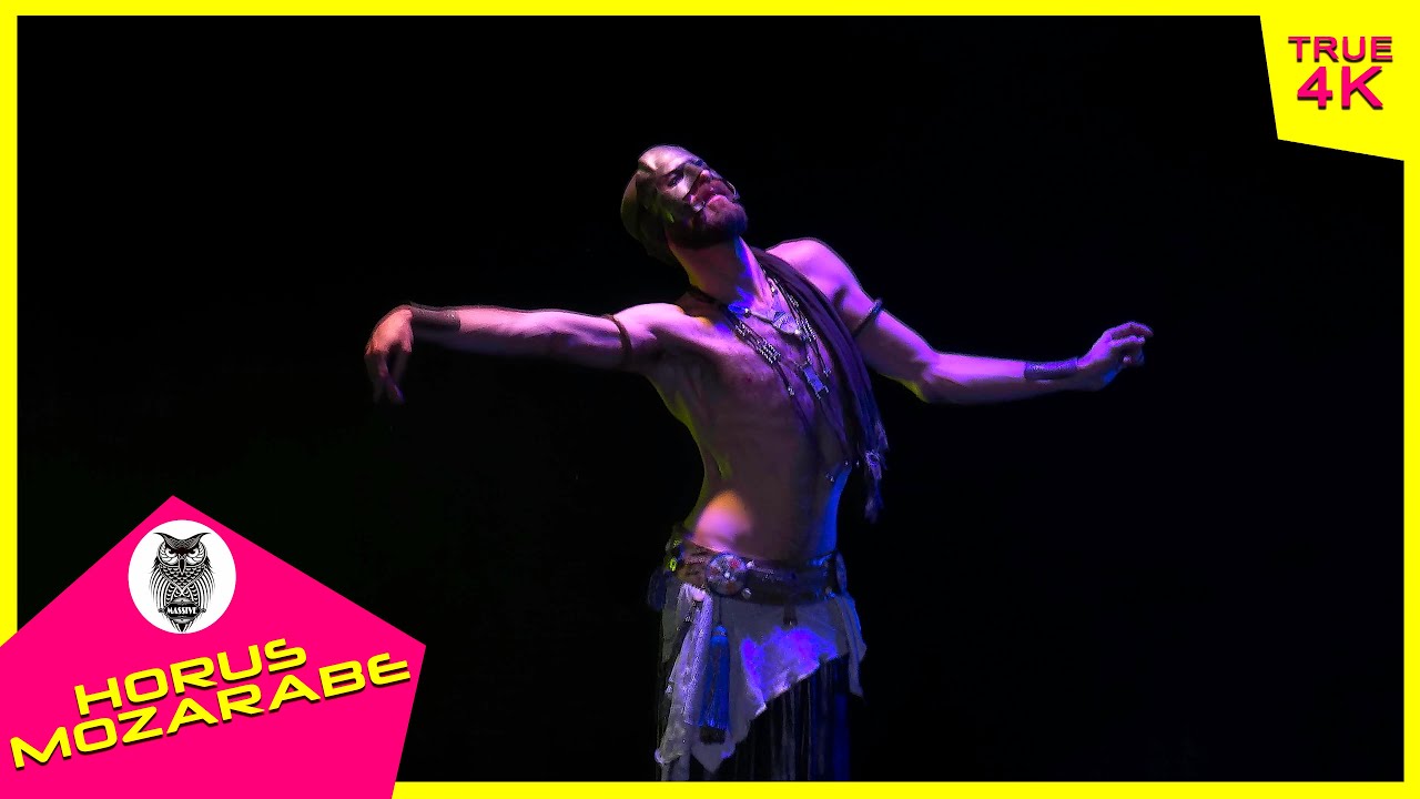 Horus Mozarabe performs classic fusion bellydance at The Massive Spectacular! (2020)