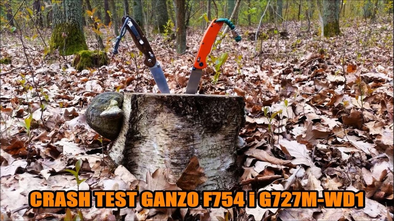 CRASH TEST GANZO F754 i G727M-WD1