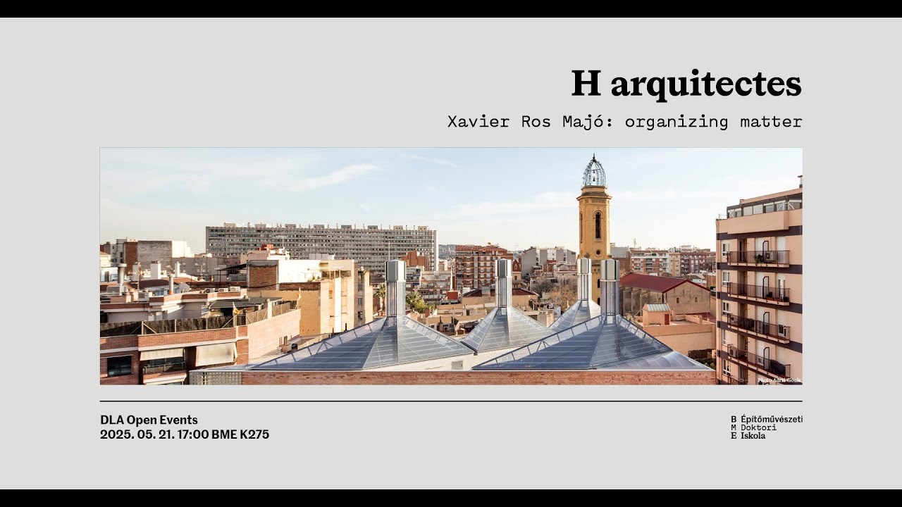 Harquitectes, Xavier Ros Majó -  organizing matter