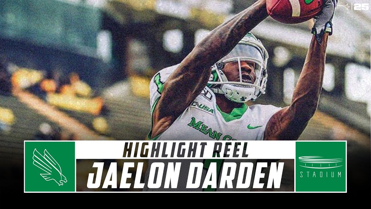 North Texas WR Jaelon Darden Highlight Reel - 2019 Season | Stadium