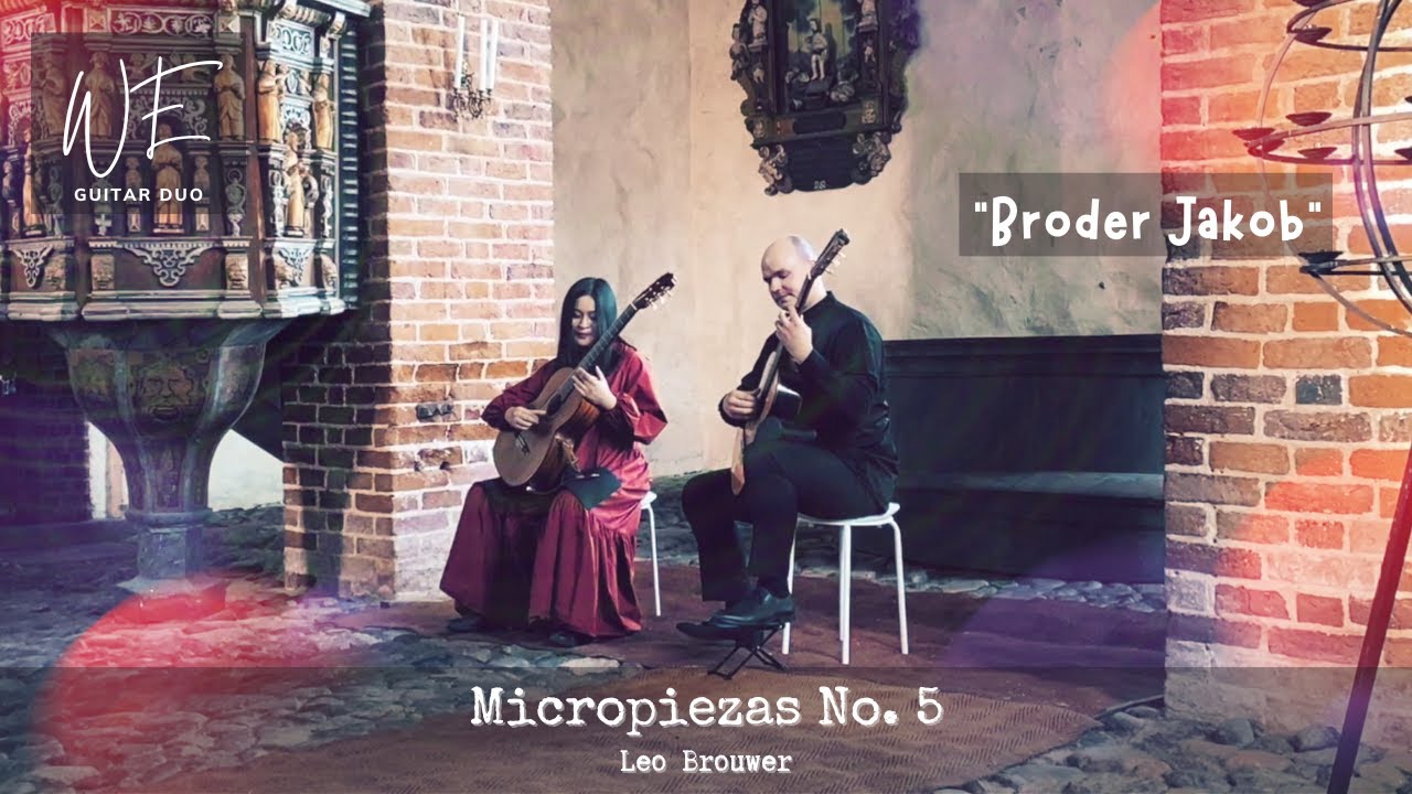 Familiar Kids Melody on Guitars - WE Guitar Duo plays 