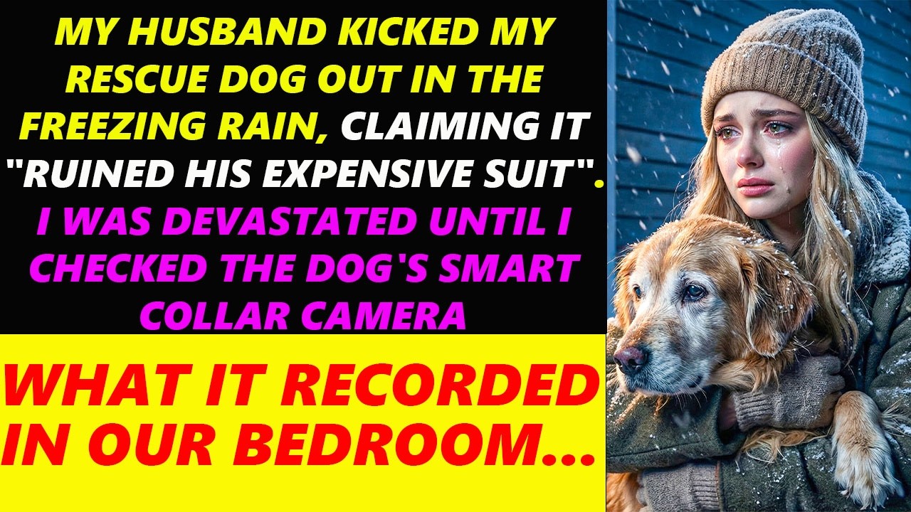 My Husband Threw My Dog Into A Blizzard. Its Collar Cam Revealed A Shocking Secret