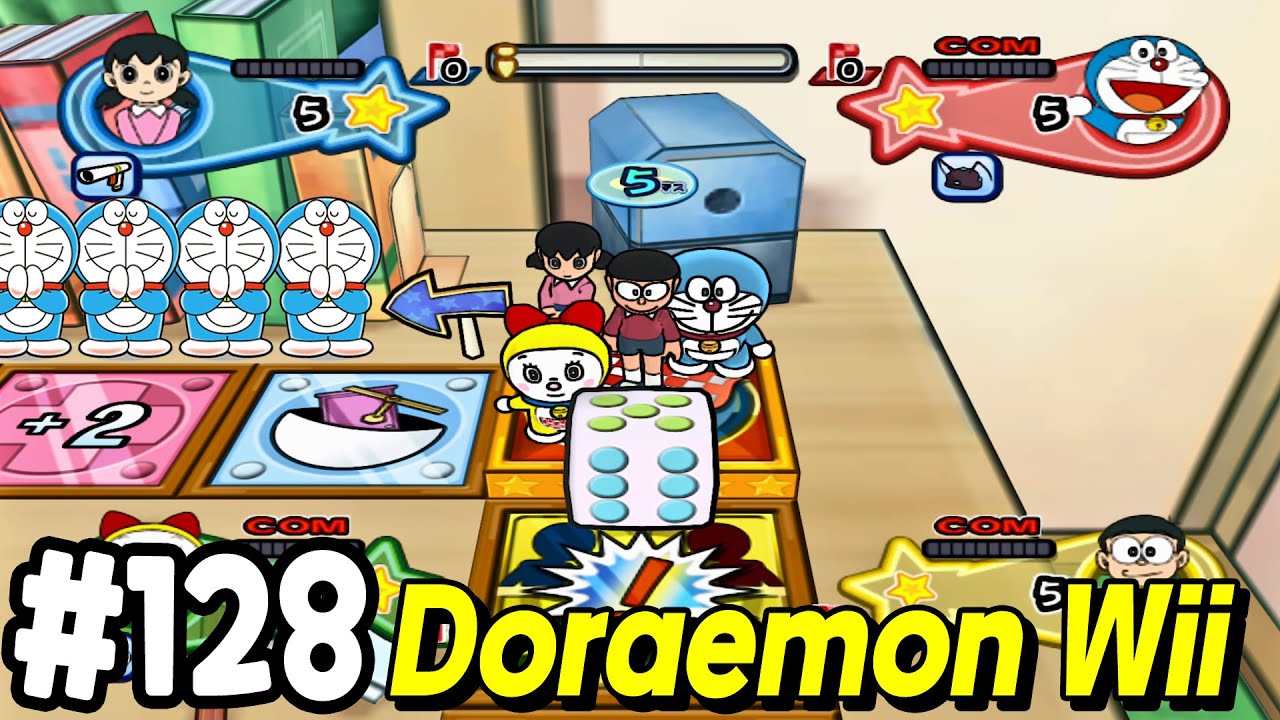 Doraemon Wii (ドラえもん Wii ) - Himitsu Dougu-ou Ketteisen! Walkthrough Part 128 | AlexgamingTV