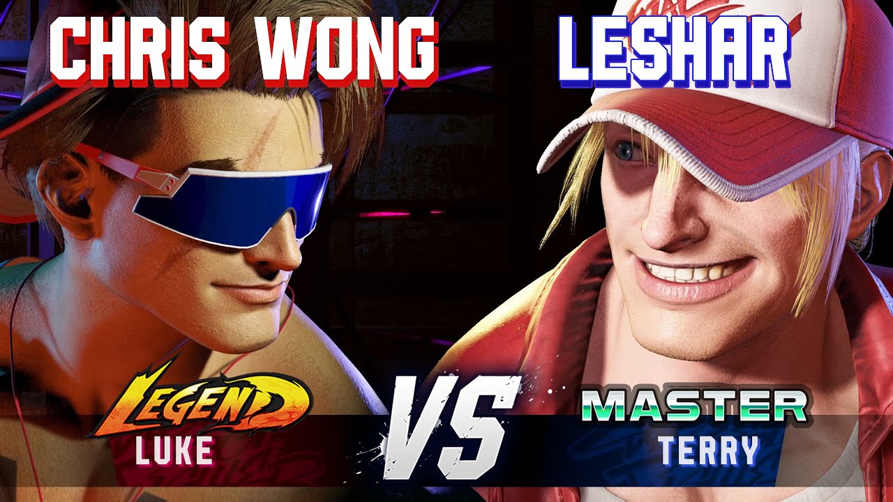 SF6 ▰ CHRIS WONG (Luke) vs LESHAR (Terry) ▰ High Level Gameplay