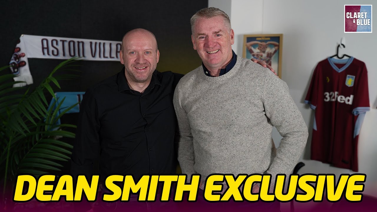 Dean Smith's FIRST EVER Aston Villa podcast
