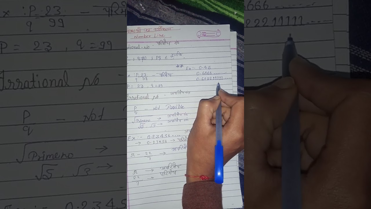 D.EL.ED Math class 2026 संख्याओं का वर्गीकरण 