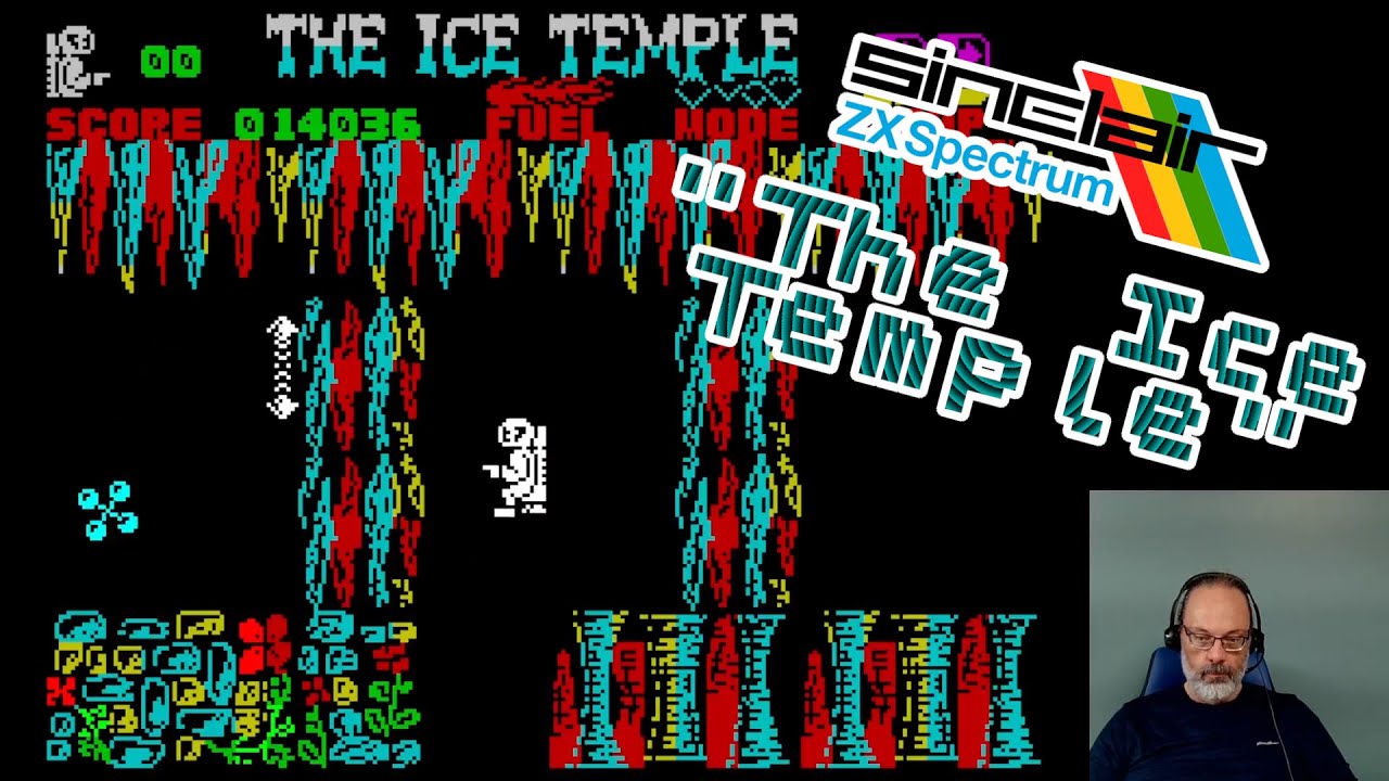 ZX Spectrum Game Play, The Ice Temple