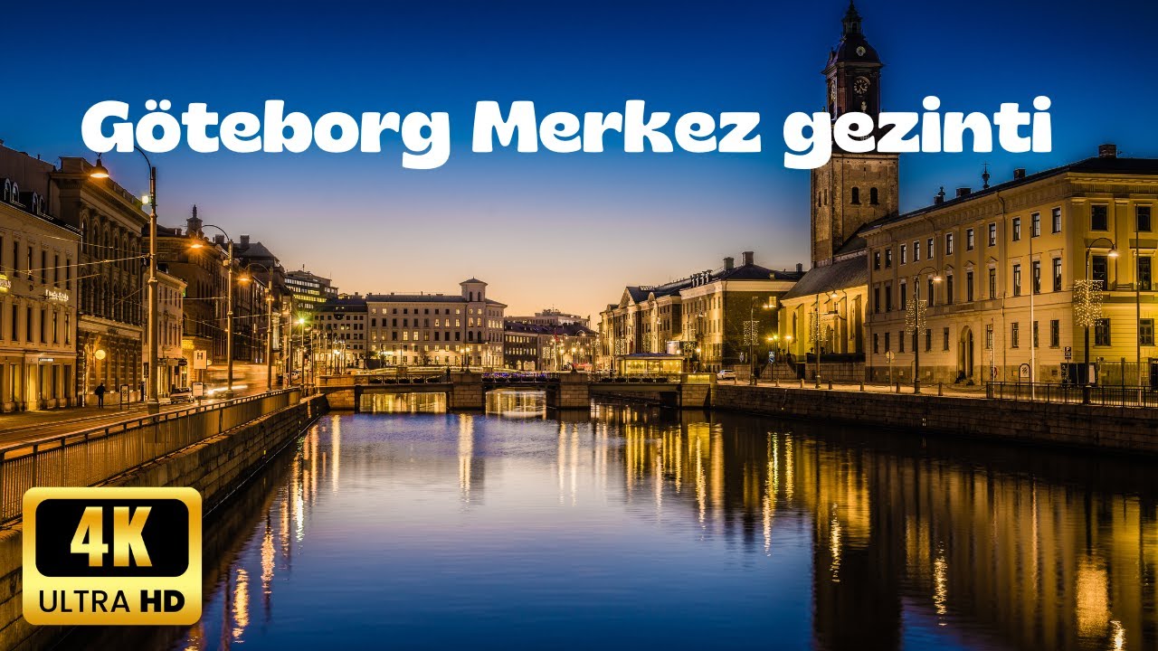Sweden🇸🇪Göteborg merkez gezisi 4k 120 fps