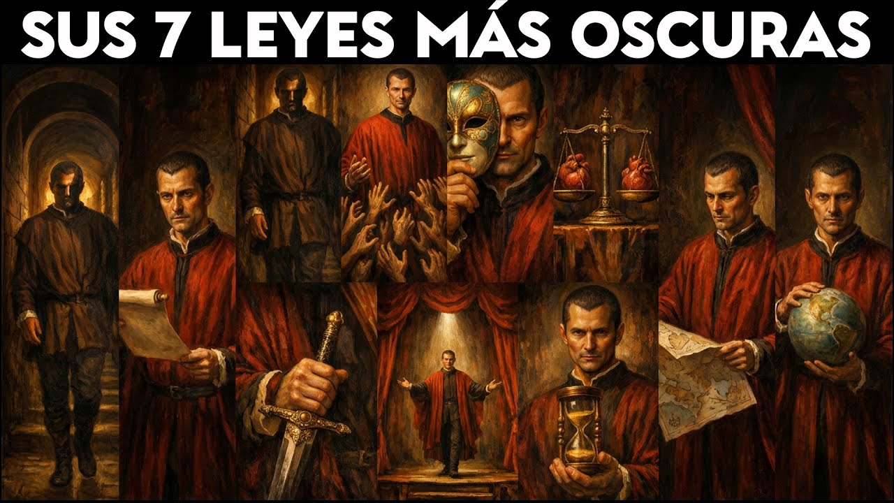 Las 7 leyes maquiavélicas que controlan SECRETAMENTE tu vida
