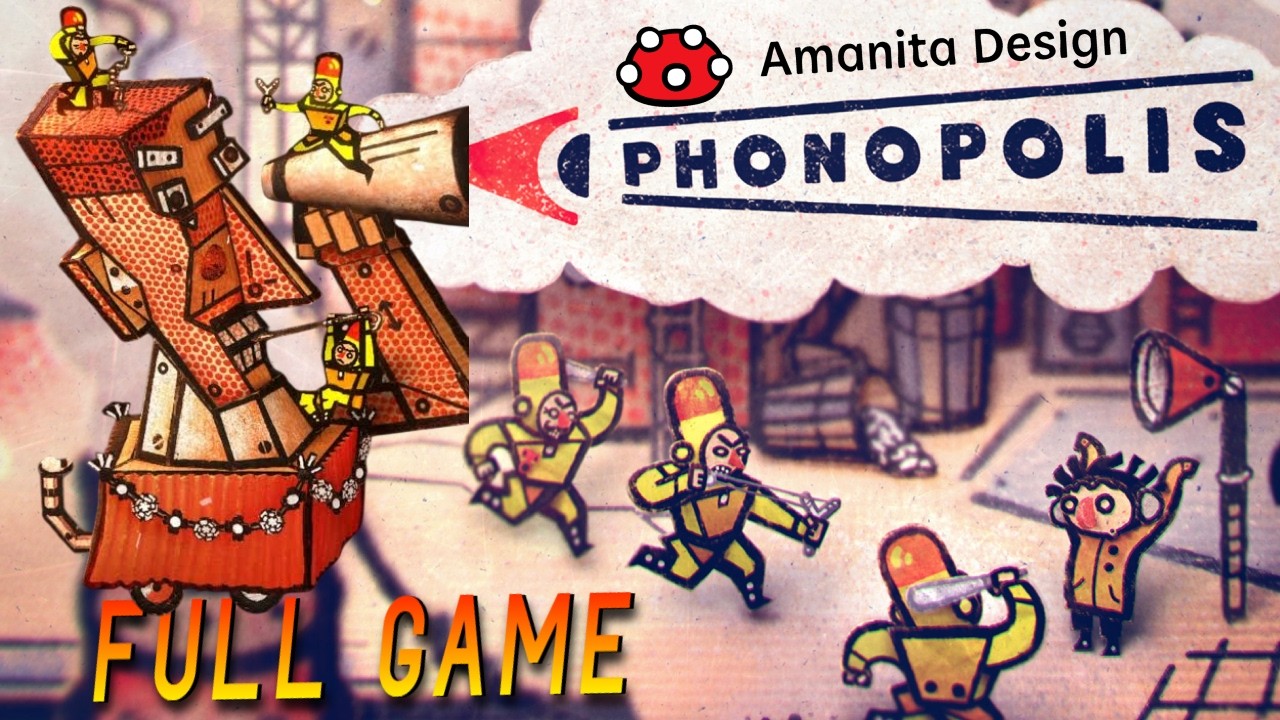 Phonopolis ➤ New Amanita Design Game Full Walkthrough Gameplay - No Commentary