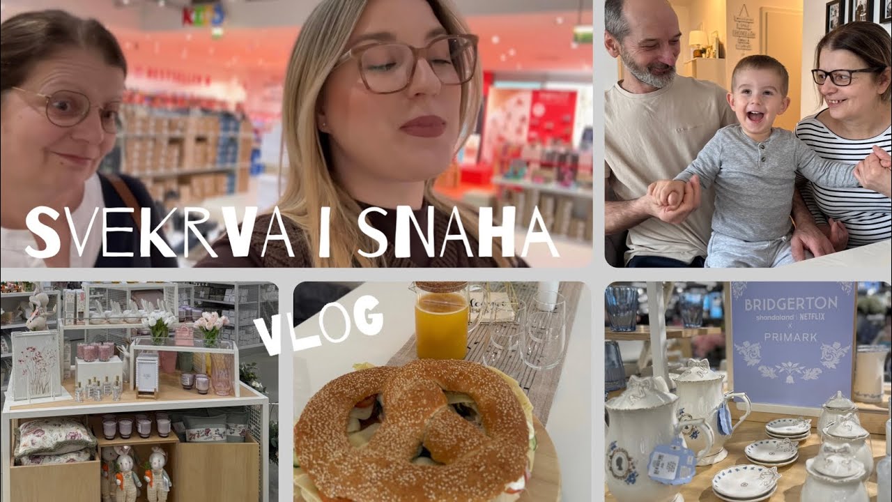 Stigli baka i djed iz Njemačke 🇩🇪 Svekrva i snaha u shoppingu 🛍️ Uskrs dekoracije PRIMARK i Tk•maxx🐰