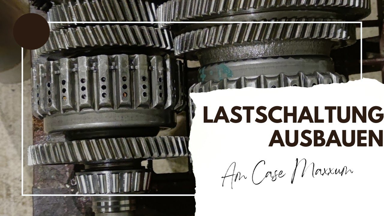 Lastschaltung ausbauen und ein überraschender Schaden | Case Maxxum 5150