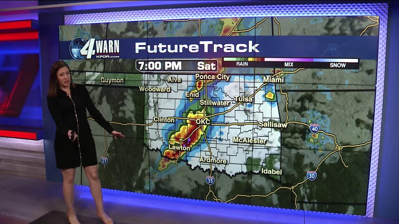 Severe Weather Coverage in Oklahoma - April, 27. 2024