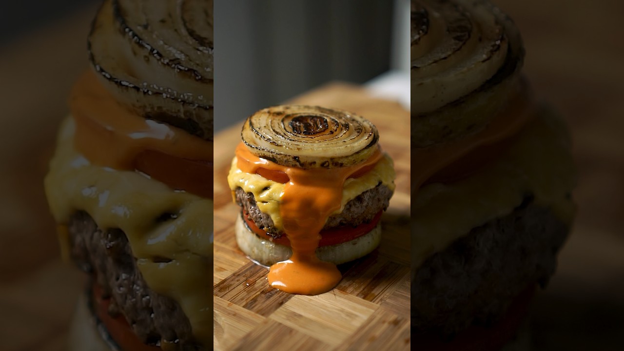 양파 버거 Onion burger