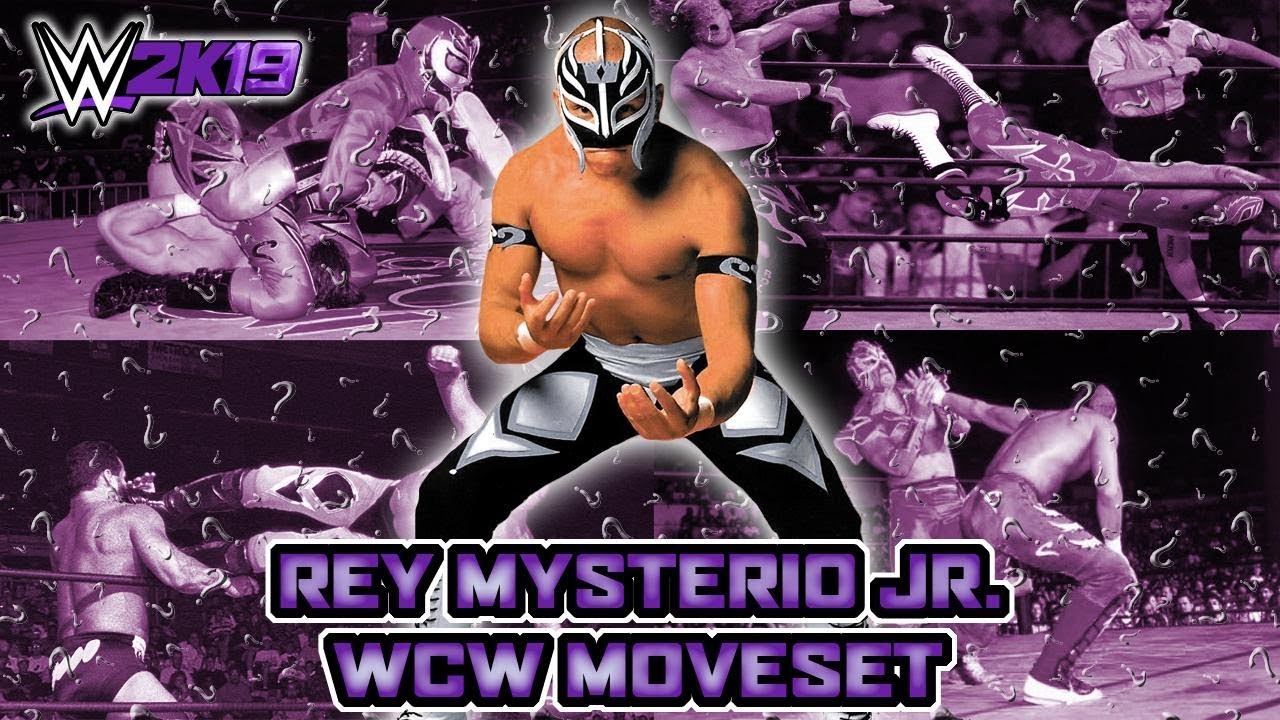 WWE 2K19 Rey Mysterio Jr WCW Moveset