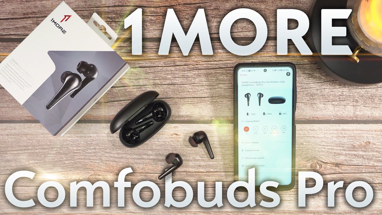 Наушники 1More Comfobuds Pro &ndash; ТОПовый ШУМОДАВ (ANC) и КРУТОЙ ЗВУК!