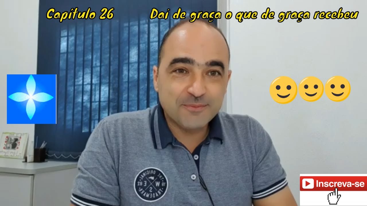 Palestra capítulo 26 (parte 3) - Dai de graça o que de graça recebestes