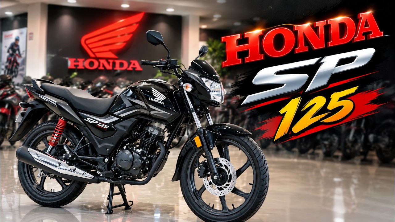 🔥 Honda SP 125 Black Colour Review 🏍️ | Stylish Look & Full Bike Walkaround | Bike Point