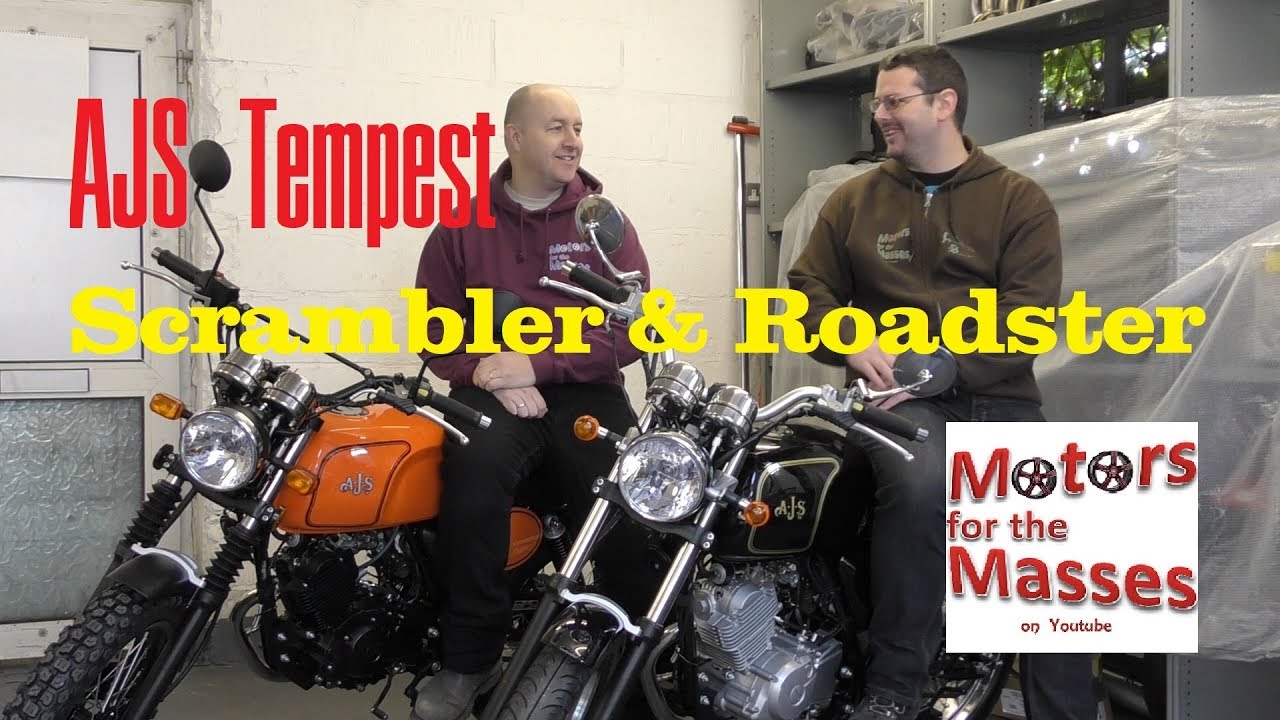 AJS Tempest Scrambler & Roadster TEST