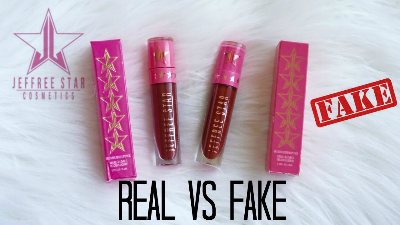 REAL vs FAKE $2: Jeffree Star Velour Liquid Lipsticks (How To Spot)