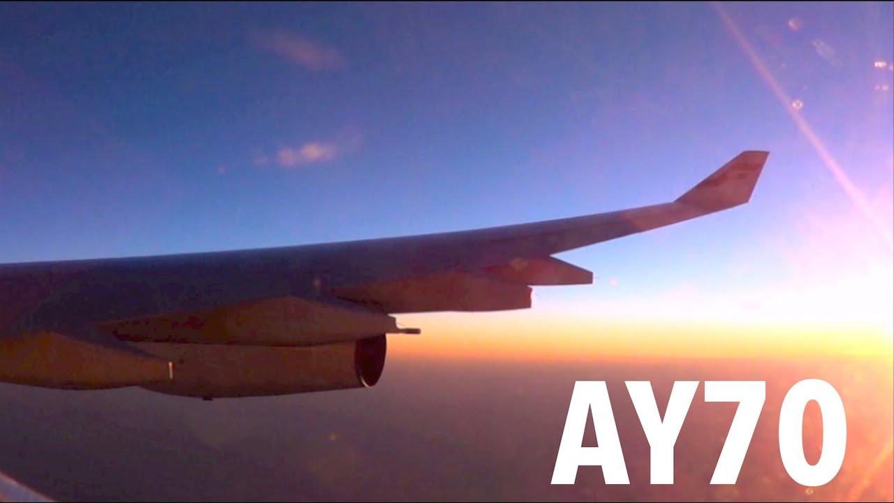 Finnair Airbus A340-300 Economy Class - Hong Kong ✈ Helsinki AY70