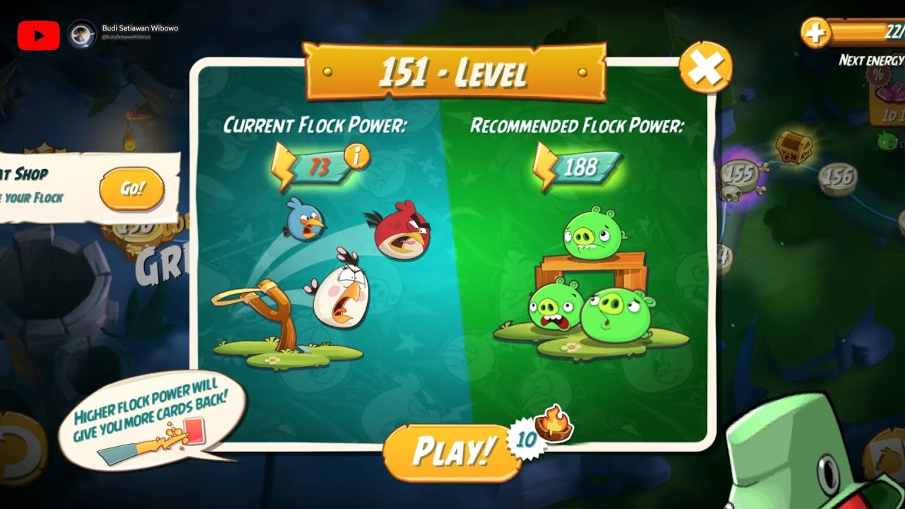 Account2 - After stage 150 Open New Stage