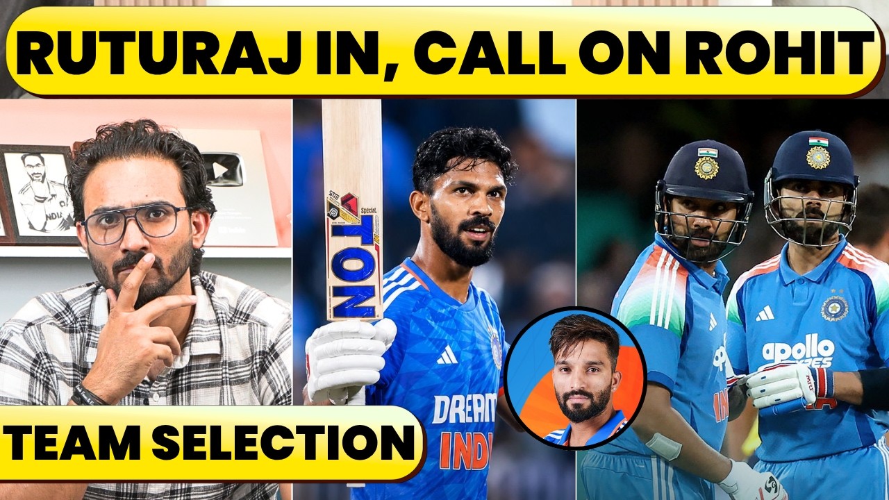 RUTURAJ IN INDIA ODI SQUAD, CALL ON ROHIT'S AVAILABILITY & YASHASVI'S CHANCE? RAJAT PATIDAR INDIA A