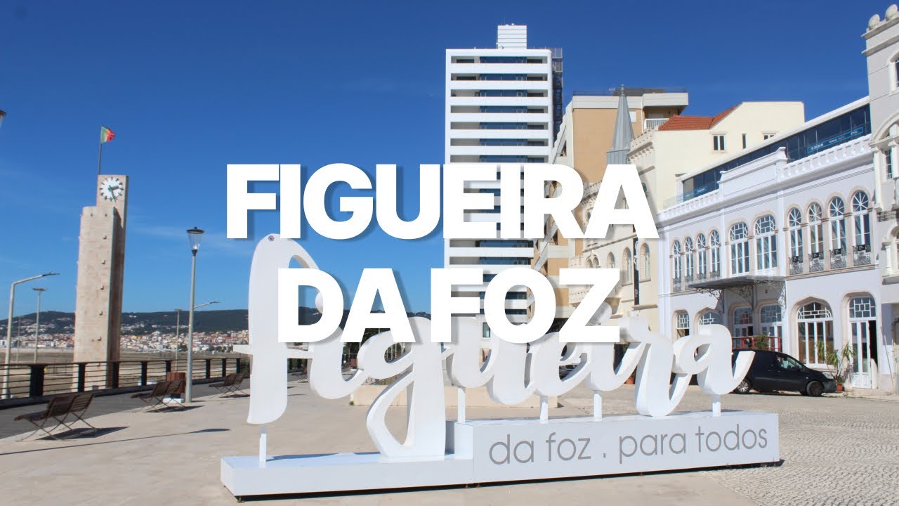 Figueira da Foz: A Rainha das Praias de Portugal | 2022【4K】Andando por Aí - Walking tours
