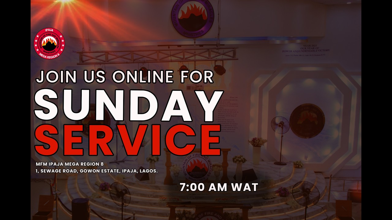 MFM IPAJA MEGA REGION 8 SUNDAY SERVICE