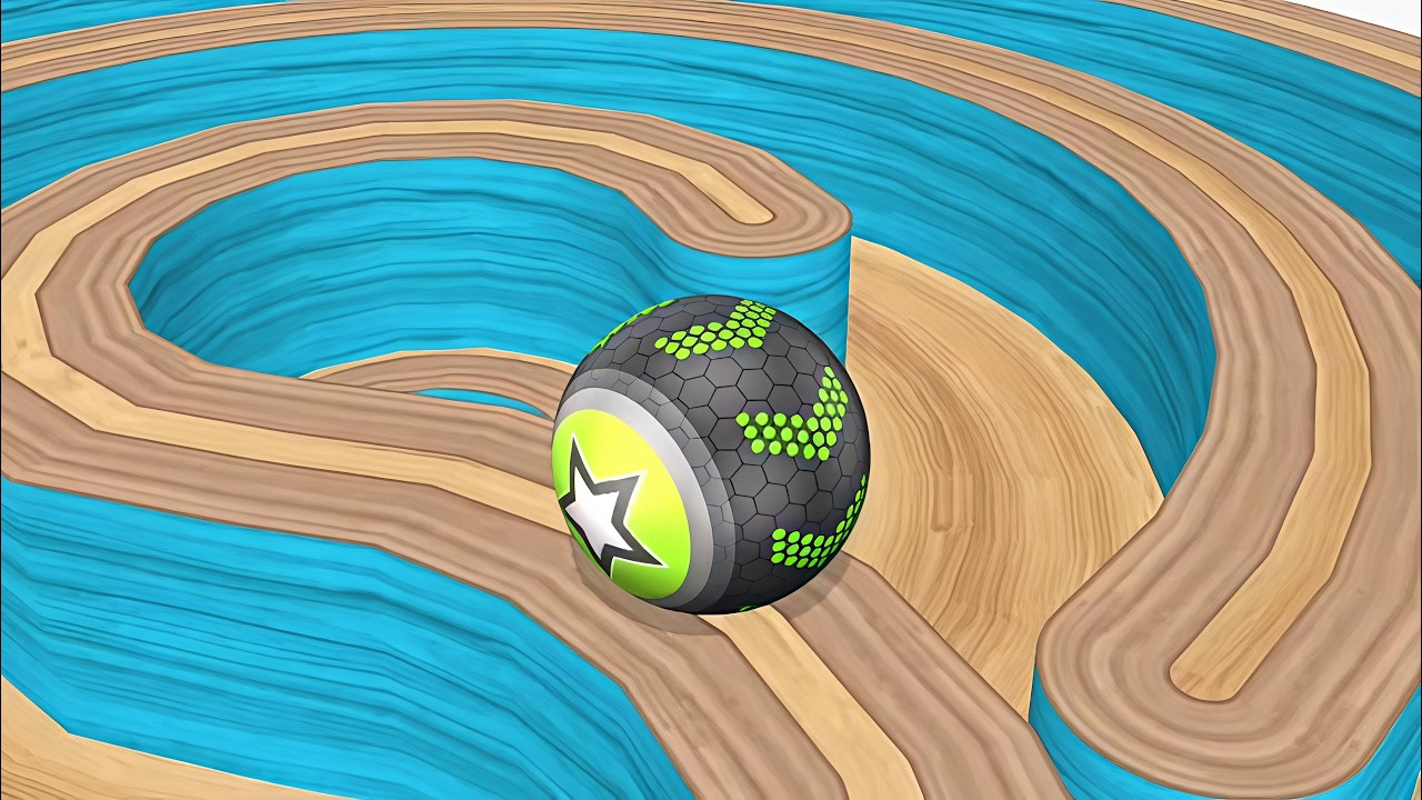 Going Balls, SpeedRun, Going Ball portal Run ASMR gameplay 