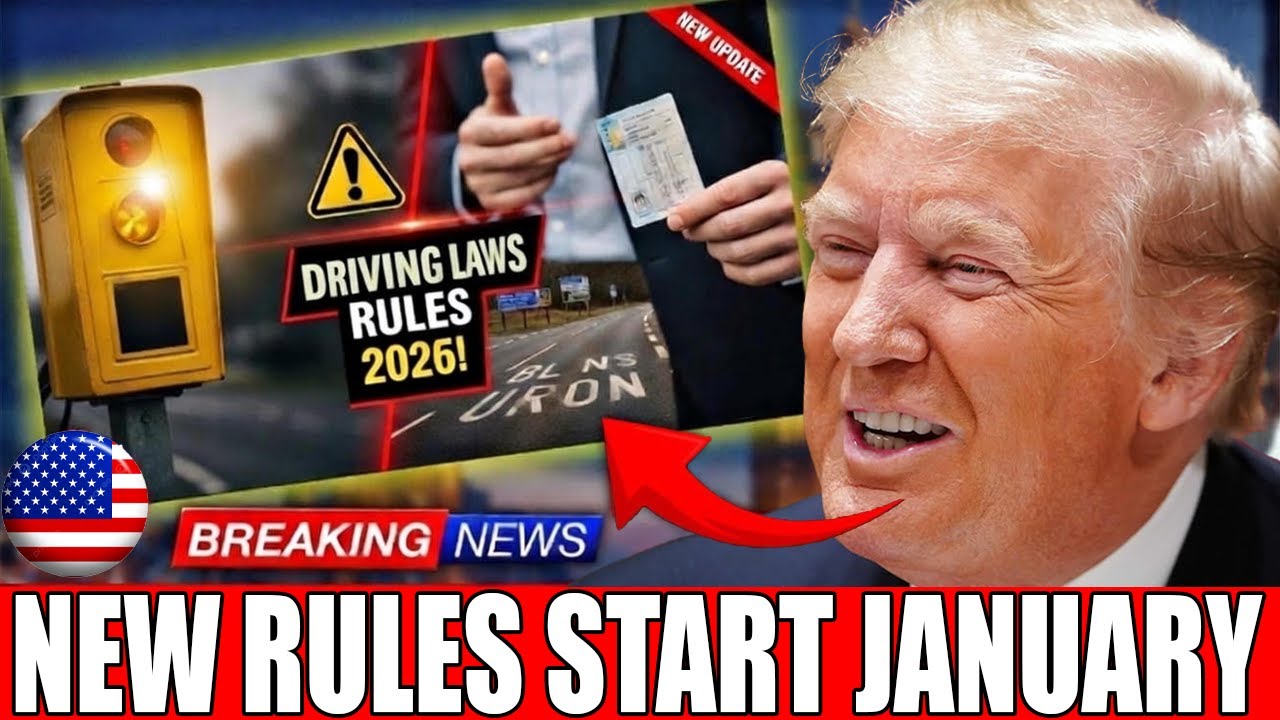 USA Driving Laws Changing in January 2026 &ndash; What Every Driver Must Know! 🚗⚠️