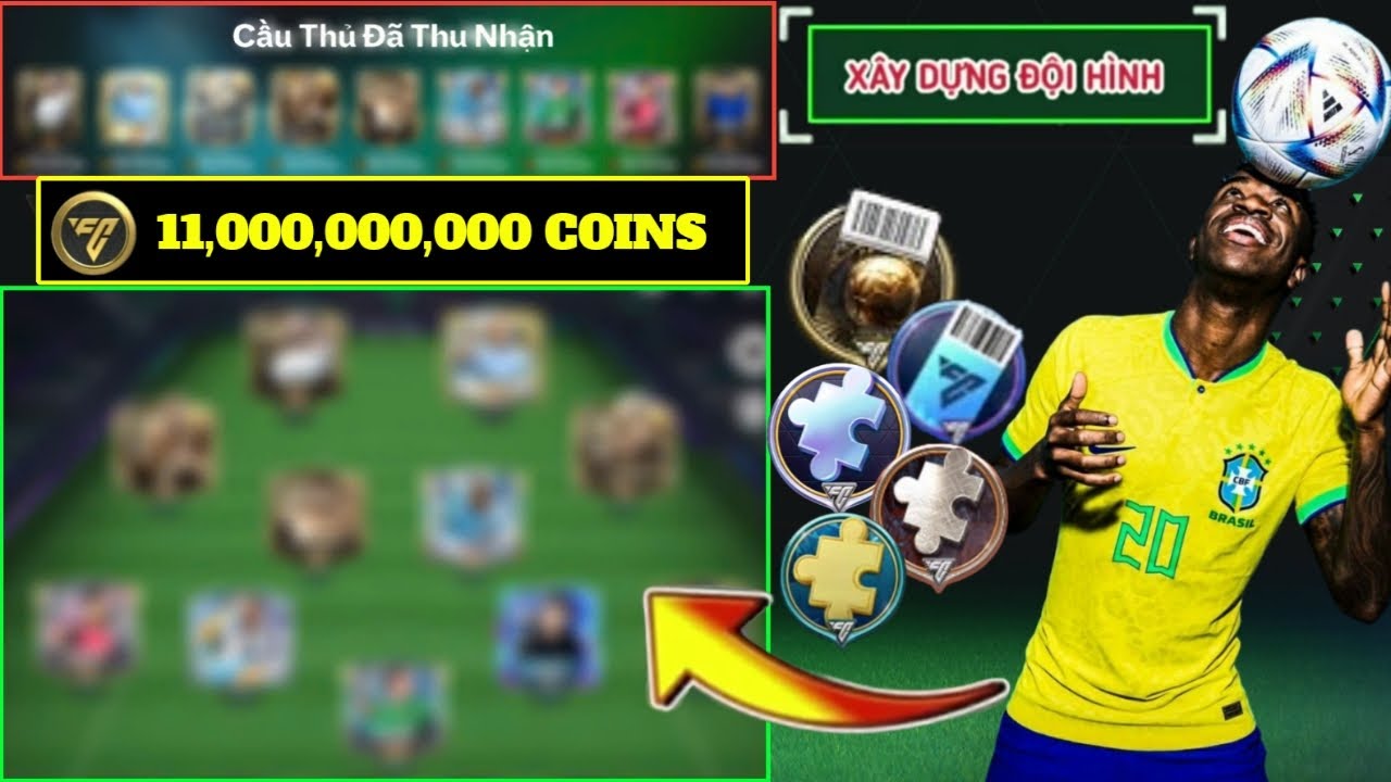 🏆SỬ DỤNG 11 TỶ COINS XÂY DỰNG ĐỘI HÌNH NGON BỔ RẺ HỢP META TỪ EVENT CŨ| 